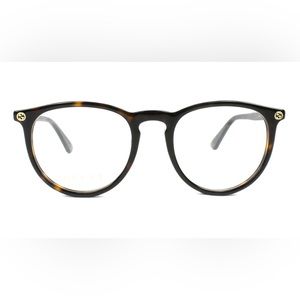 Gucci Oval Eyeglasses GG0027O - 002 Havana 50mm